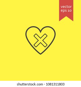 heart. heart icon. sign design. Vector EPS 10