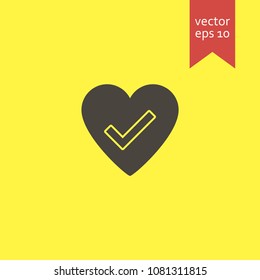 heart. heart icon. sign design. Vector EPS 10