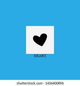 heart icon sign signifier vector