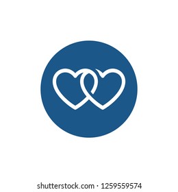 Heart icon sign symbol