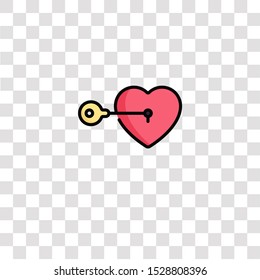 heart icon sign and symbol. heart color icon for website design and mobile app development. Simple Element from ethics collection for mobile concept and web apps icon.