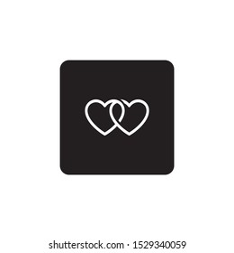 Heart icon sign symbol vector