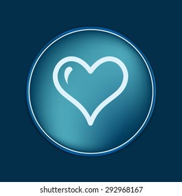 heart icon sign.  valentine icon