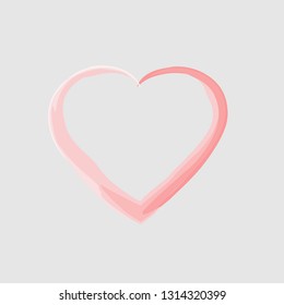 Heart icon sign vector isolated