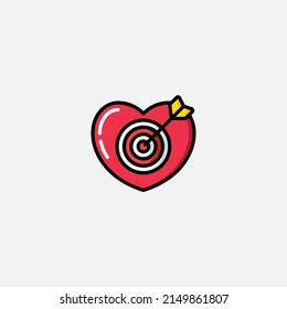 Heart icon sign vector,Symbol, logo illustration for web and mobile