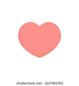 Heart icon . Simple heart , love logo. Love icon sign. 
