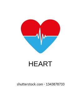 Heart icon. Heart symbol design. Stock - Vector illustration can be used for web