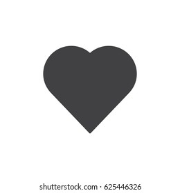 Heart icon symbol vector