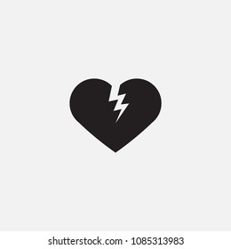heart icon template design