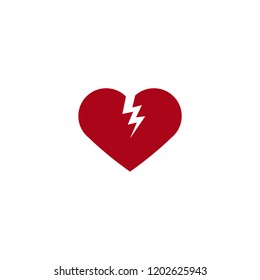 heart icon template design