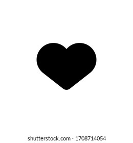 heart icon template illustration logo