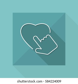 Heart icon - Thin series
