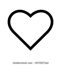 heart icon. Valentine Love Icon