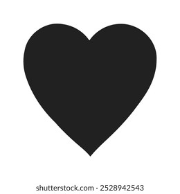 Heart icon. Various simple vector heart love.