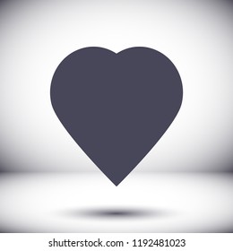 Heart icon  vector 10 eps design