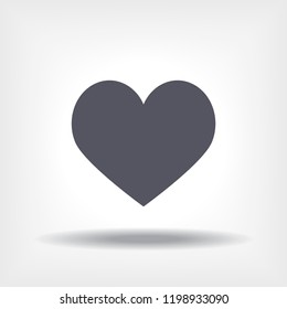 Heart icon  vector 10 eps design