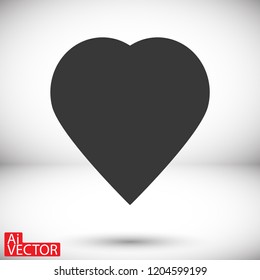 Heart icon  vector 10 eps design