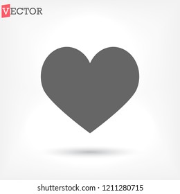 Heart icon  vector 10 eps design