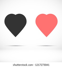 Heart icon  vector 10 eps design