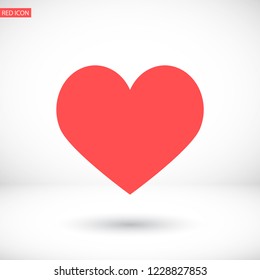Heart icon  vector 10 eps design