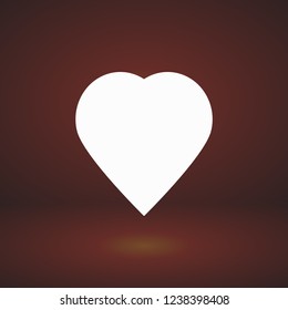 Heart icon  vector 10 eps design
