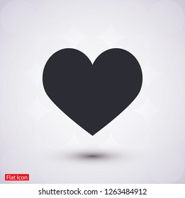 Heart icon  vector 10 eps design
