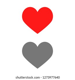 Heart icon  vector 10 eps design