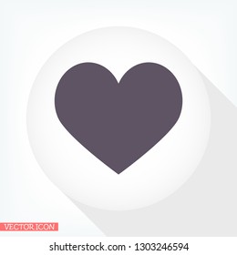 Heart icon  vector 10 eps design