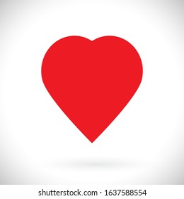 Heart icon vector 10 eps design. lorem ipsum Flat Design JPG