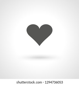 
heart icon vector