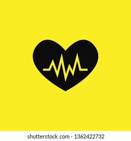 heart icon vector