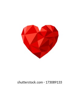 Heart icon. Vector
