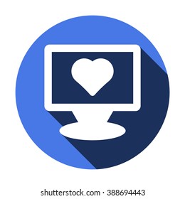  Heart icon Vector