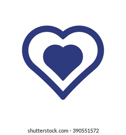  Heart icon Vector