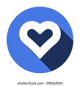  Heart icon Vector