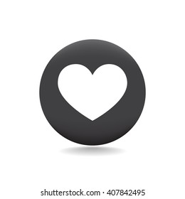 Heart Icon Vector.