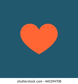 Heart Icon Vector.
