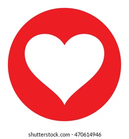 Heart Icon Vector Like Love Icon Stock Vector (Royalty Free) 1740388916