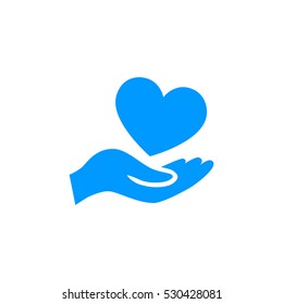 Heart icon vector .