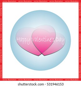 heart icon vector.
