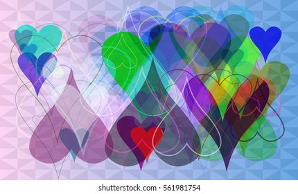 heart icon vector