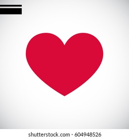 Heart Icon Vector.