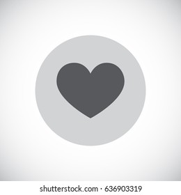 Heart Icon Vector.