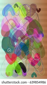 heart icon vector