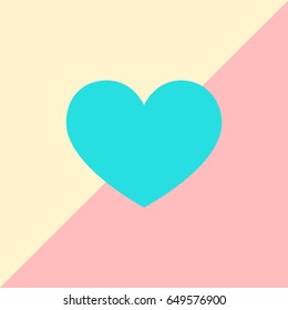 Heart Icon Vector.