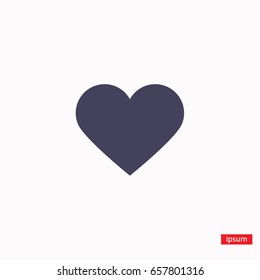 Heart Icon Vector