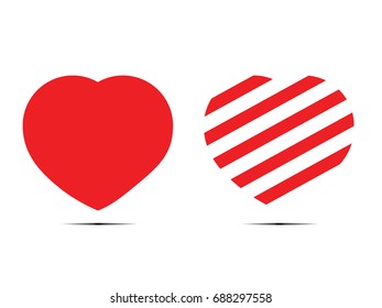 Heart Icon Vector.