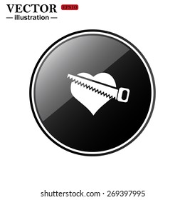 heart. icon. vector design