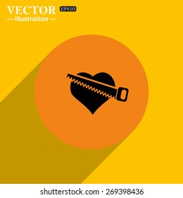 heart. icon. vector design
