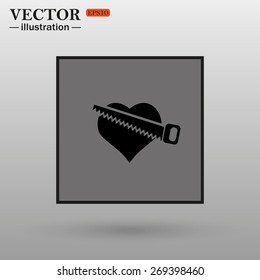 heart. icon. vector design
